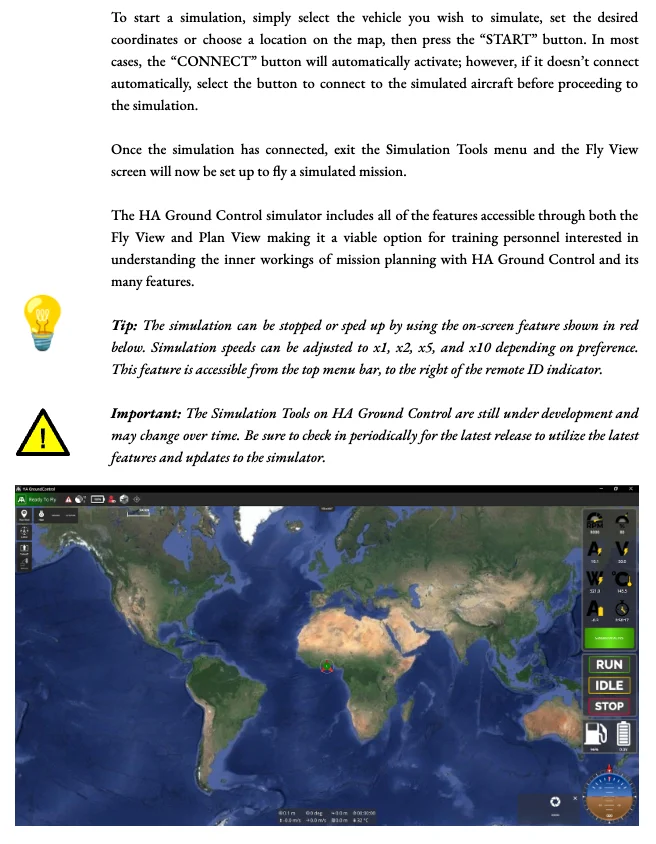 Simulation tools details